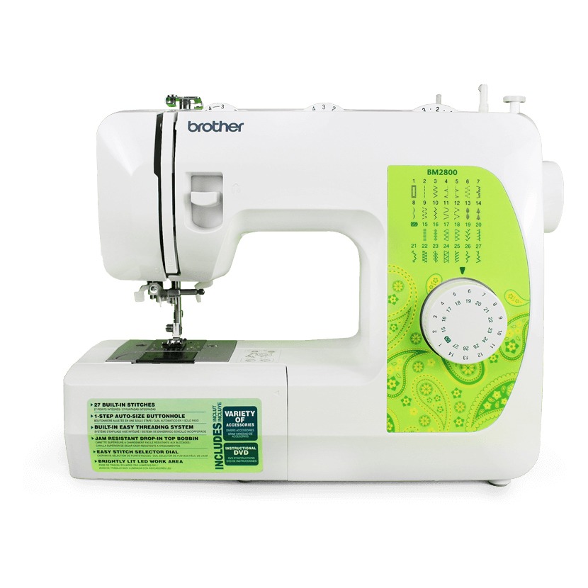 Máquina de coser Brother BM2800 Blanco y verde Almacenes Tropigas Honduras