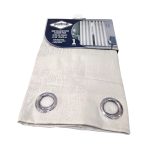 Cortina Casa Palace 52x90 Pulgadas Gris Poli