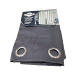 Cortina Casa Palace 52×90 Pulgadas Gris Poli