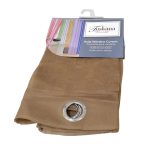 Cortina Casa Home 53x90 Pulgadas Chocolate Poli