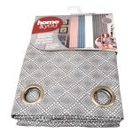 Cortina Casa Home 54x90 Pulgadas Gris Poli