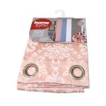 Cortina Casa Home 54x90 Pulgadas Rosado Poli