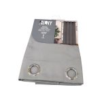 Cortina Casa Home 54x90 Pulgadas Gris Poli