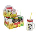 Jarro C/Carrizo Life7.3X10.3X13.3cm Vidrio