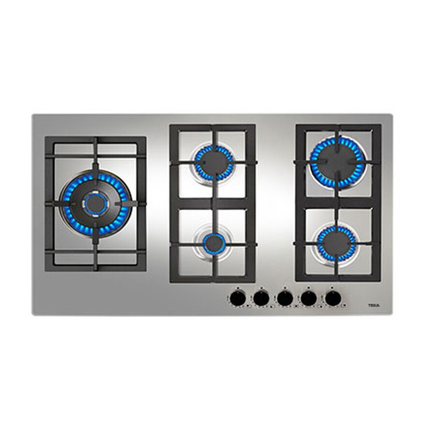 EFX-90.1-5G-AI-DR-COCINA-INOX Cocina a Gas Teka EFX 90.1 5G AI DR Inox 90cm - Imagen 1