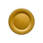 Plato Decorativo Decore Dorado