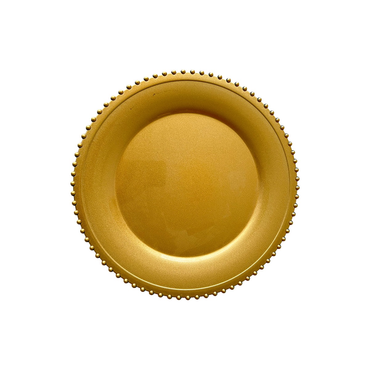 704-90803 Plato Decorativo Decore Dorado - Imagen 1