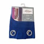 Cortina Casa Toskana 137x228cm Azul Poli