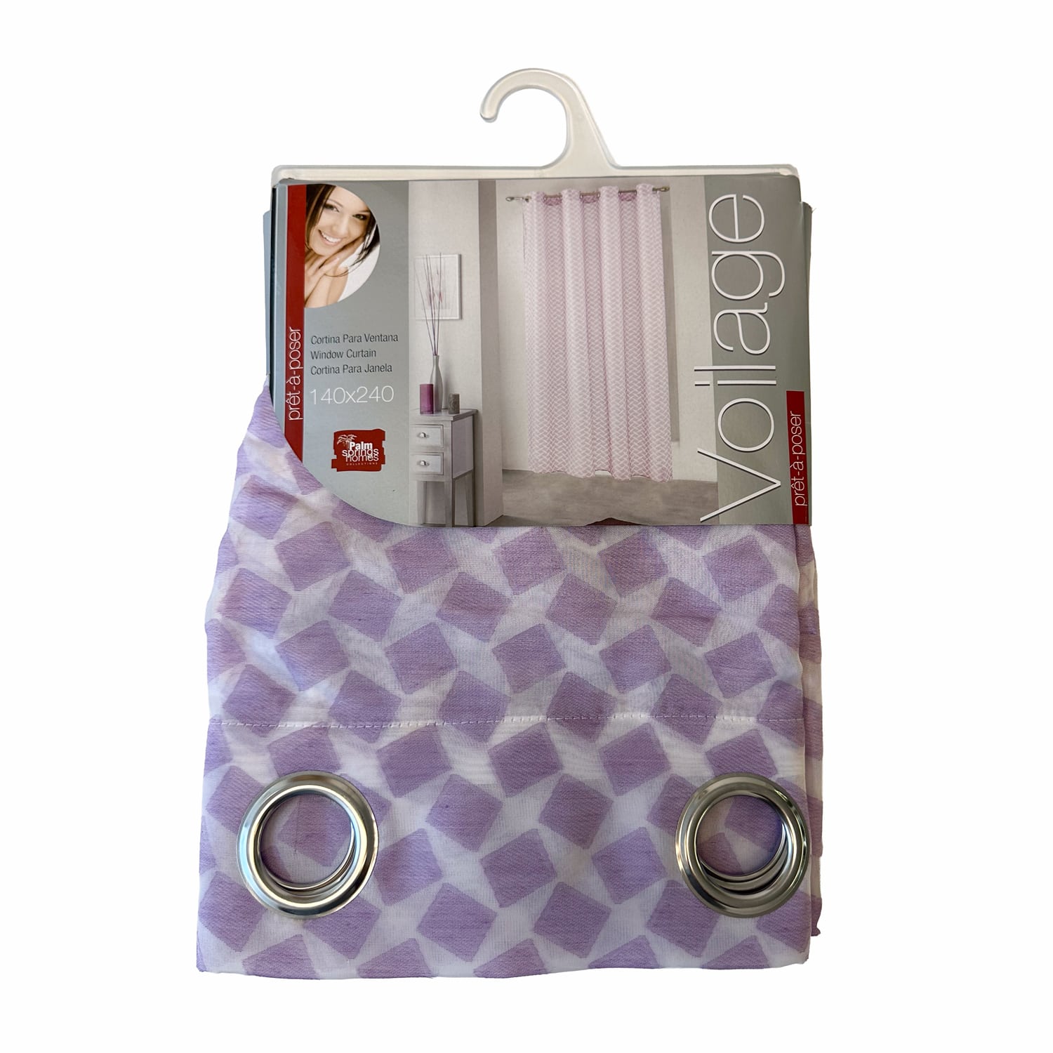 715-47900006-min Cortina Casa Palm 140x240cm Color Poli - Imagen 1