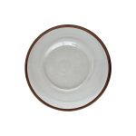 Plato Life Transparente Vidrio 33cm