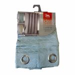 Cortina Casa Palm 140x260cm Celeste Poli