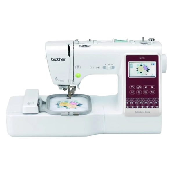 Máquina de Coser y Bordar Brother Inalámbrico 135 Diseños + 50 Diseños GRATIS